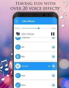 Voice-Changer - Audioeffekte Screenshot