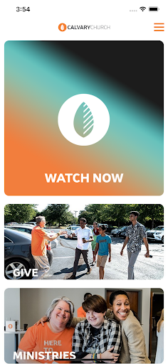Android application Calvary Church of Greensboro screenshort