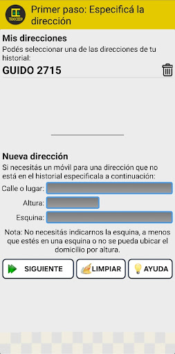 Taxicoop Mar del Plata screenshot 1