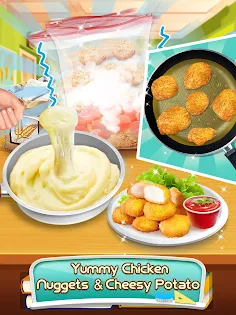 School Lunch Food - Lunch Box - Screenshot 1