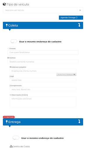 Equipe Flash Motos - Cliente Screen 3