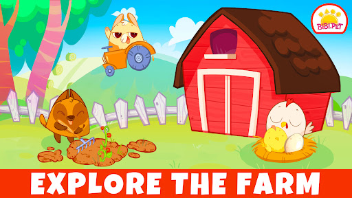 Android application Baby Farm: Kids Learning Games screenshort