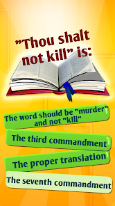 Screenshot 3 Juego Preguntas De La Biblia android