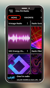 One fm Radio App Schweiz