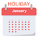 Holiday Calendar 2021 icon