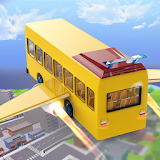 Futuristic Flying Bus Pilot icon