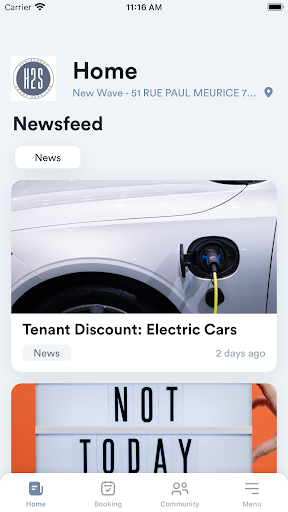 Android application New Wave screenshort