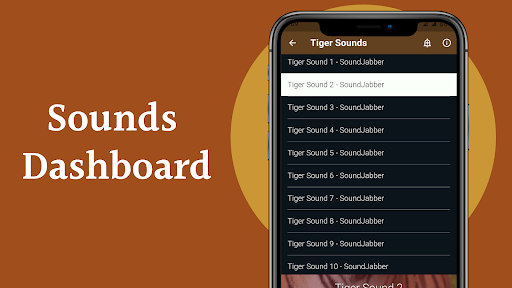 Tiger Sounds Screen 3