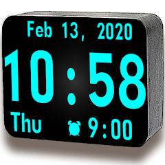 Huge Digital Clock - reloj - en Google Play