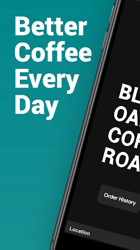 Android application Black Oak Coffee screenshort