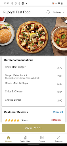 Rupeyal Fast Food Screen 2