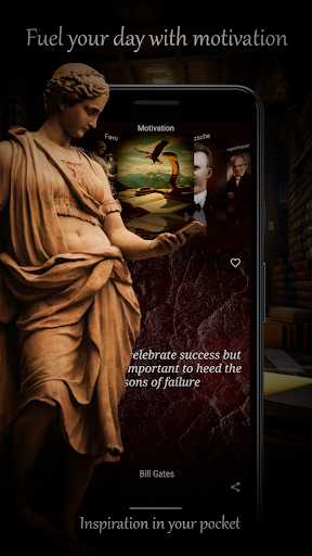 Android application Philosophy and Motivation screenshort