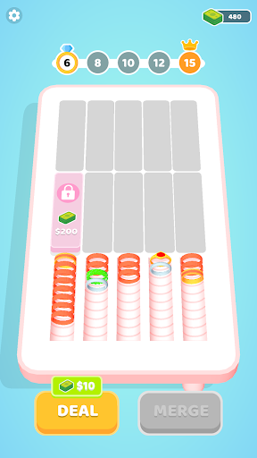 Android application Ring Sort screenshort