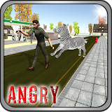Angry Zebra City Attack icon