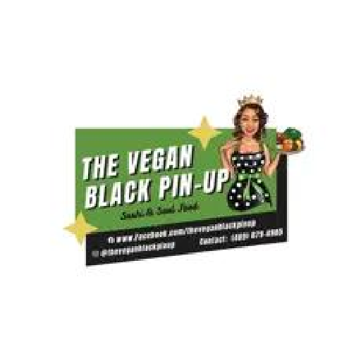 The Vegan Black Pin Up logo