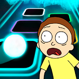 Rick And Morty Theme Song Tiles Neon Jump icon