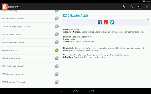 E Numbers Halal and Haram APK (PAID) Free Download 9