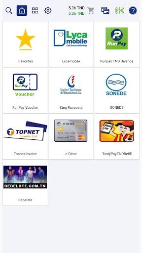 Android application Runpay.Agent screenshort