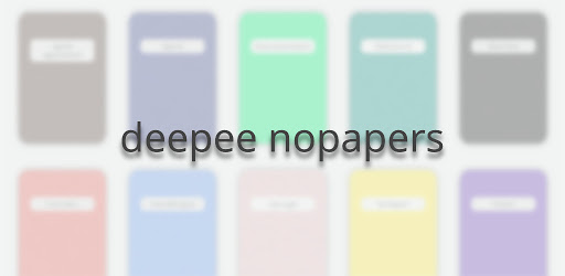 Android application nopapers - Quaderni virtuali screenshort