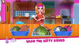 screenshot of Pinky House Keeping Clean