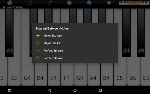 Piano Ear Training Pro Screenshot
