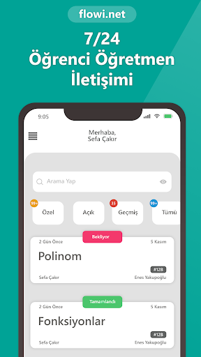 Android application Flowi Çözüm Pro screenshort