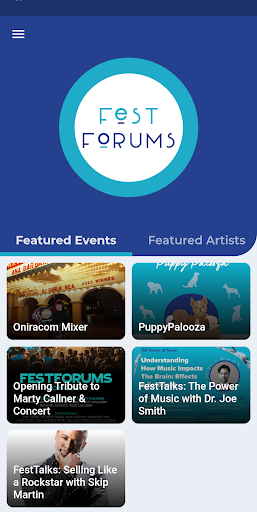 Android application FestForums screenshort