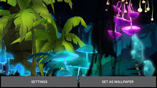 Mushroom Firefly Jungle LWP