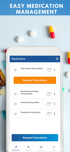 Android application Simple NHS Prescriptions | Sim screenshort