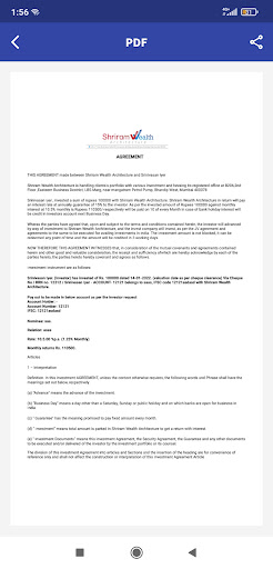 Shriram NCD Manager Screen 3