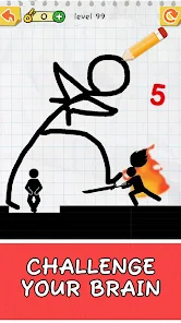 Draw 2 Save: Stickman Puzzle - Apps On Google Play