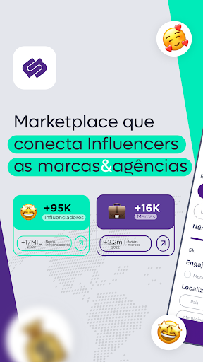 Android application UNFY Influencer Marketplace screenshort