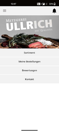 Metzgerei Ullrich Screen 2
