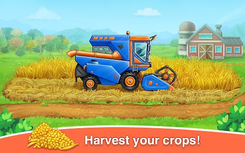 Farm land & Harvest Kids Games Screenshot