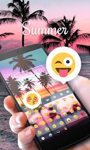 Summer GO Keyboard Theme For PC installation
