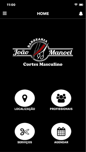 Android application Barbearia JM screenshort