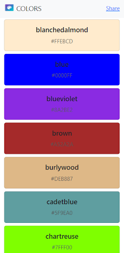 Colors Screen 3