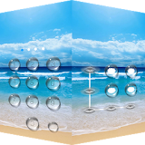 Green Applock Theme Beach icon