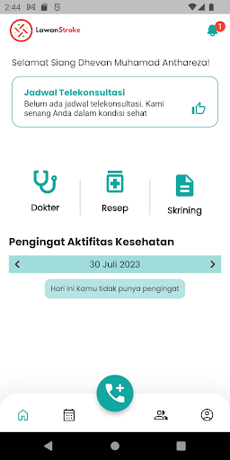 Android application Ramah Stroke screenshort