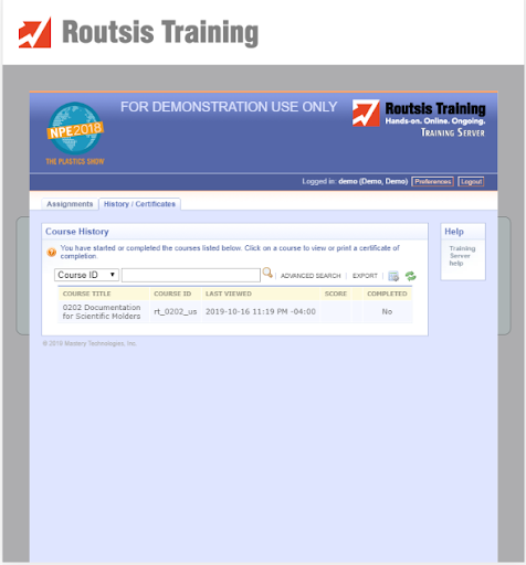 Routsis LMSBridge Screen 3