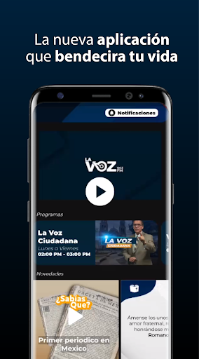 Android application La Voz Live screenshort