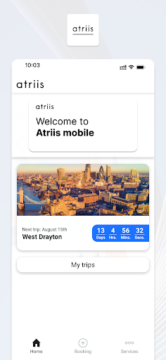 Android application Atriis mobile screenshort