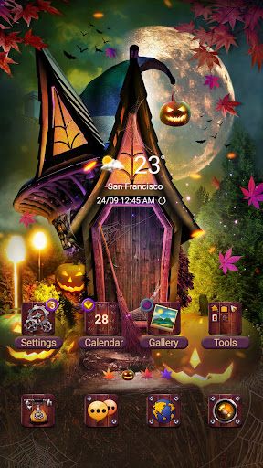 Android application Dark Witch's House - Wallpaper screenshort