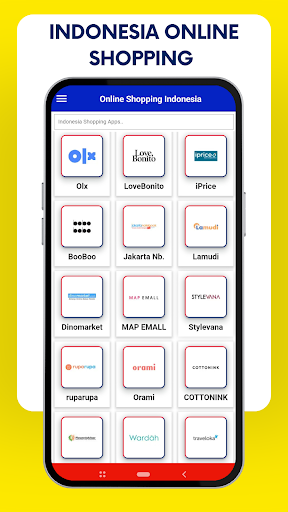 Indonesia Online Shopping App Screen 2