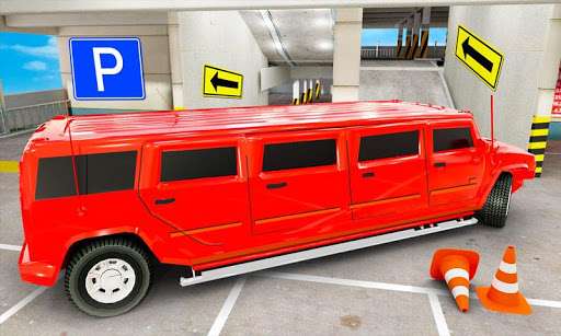 Multilevel Limo Car Parking 3D  screenshots 3