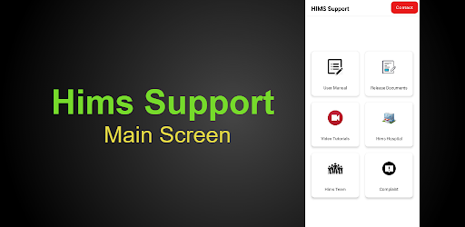 HIMS Support Screen 2
