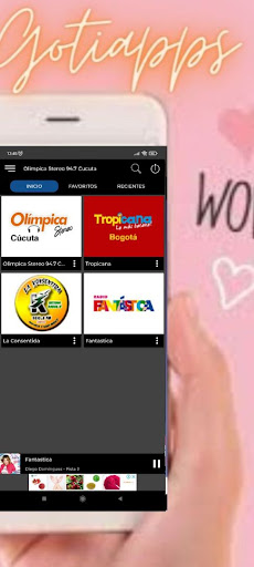 Android application RADIO CUCUTA 94.7 screenshort