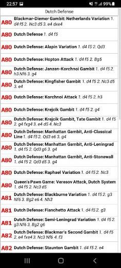 Chess Dutch Defense - Screenshot 2