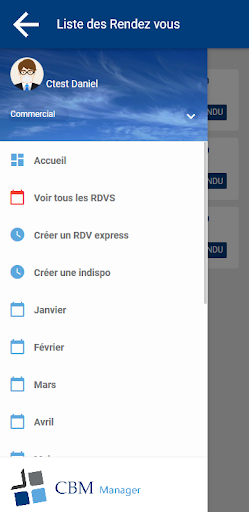 CBM Manager Screen 3