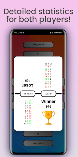 Multiplayer - 1&2 player quiz Screen 3
